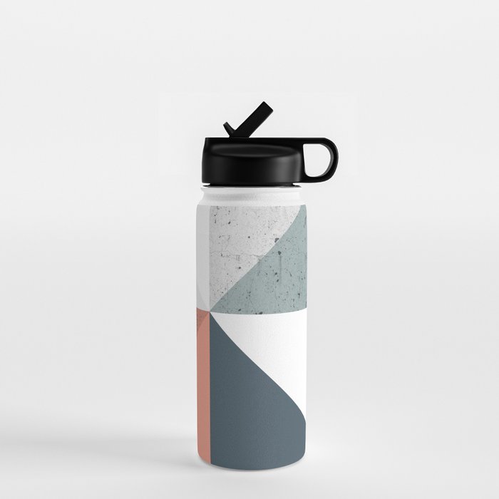 Modern Geometric 11 Water Bottle Gallery Image 1