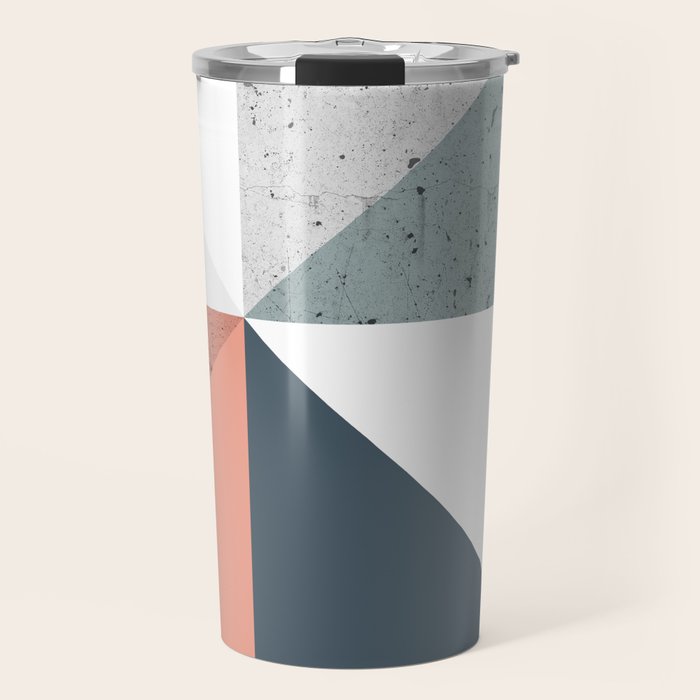 Modern Geometric 11 Travel Mug Gallery Image 1