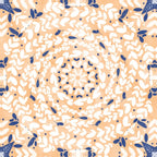 Pink Circular Nature Tiles PB Coffee Mug Gallery Image 2
