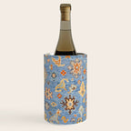 Cornflower Blue Saffron Antique Indian Agra Wine Chiller Gallery Image 3