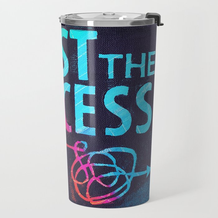 Trust The Process Travel Mug Gallery Image 2
