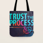 Trust The Process Tote Bag Gallery Image 1