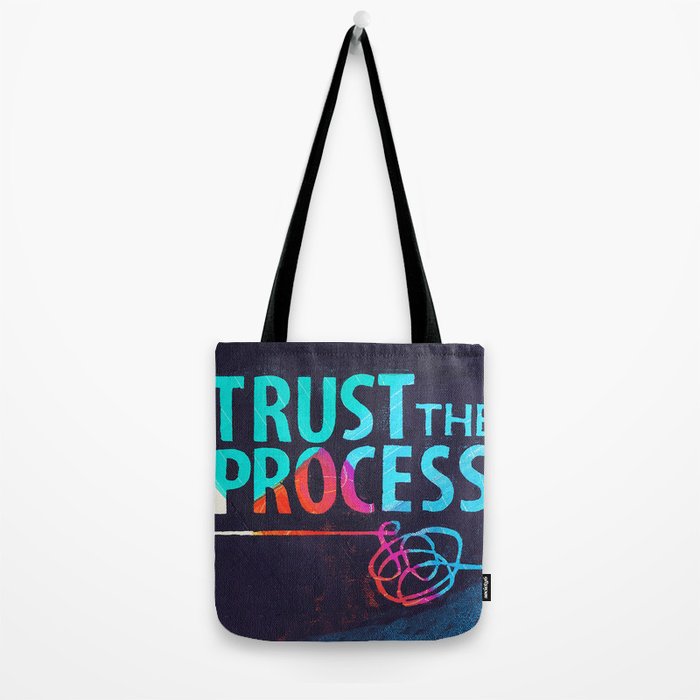 Trust The Process Tote Bag Gallery Image 2