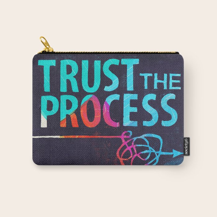 Trust The Process Carry All Pouch Gallery Image 1