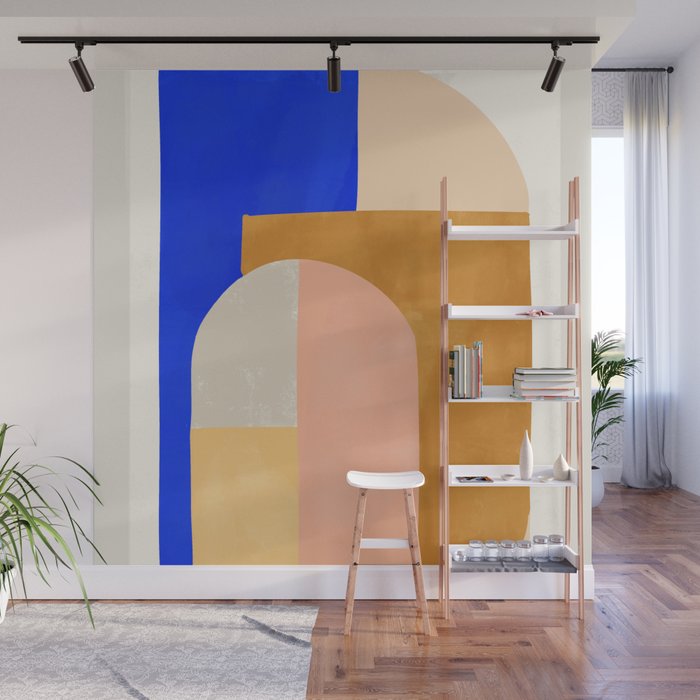 Abstract Shapes 82 Wall Mural Gallery Image 1