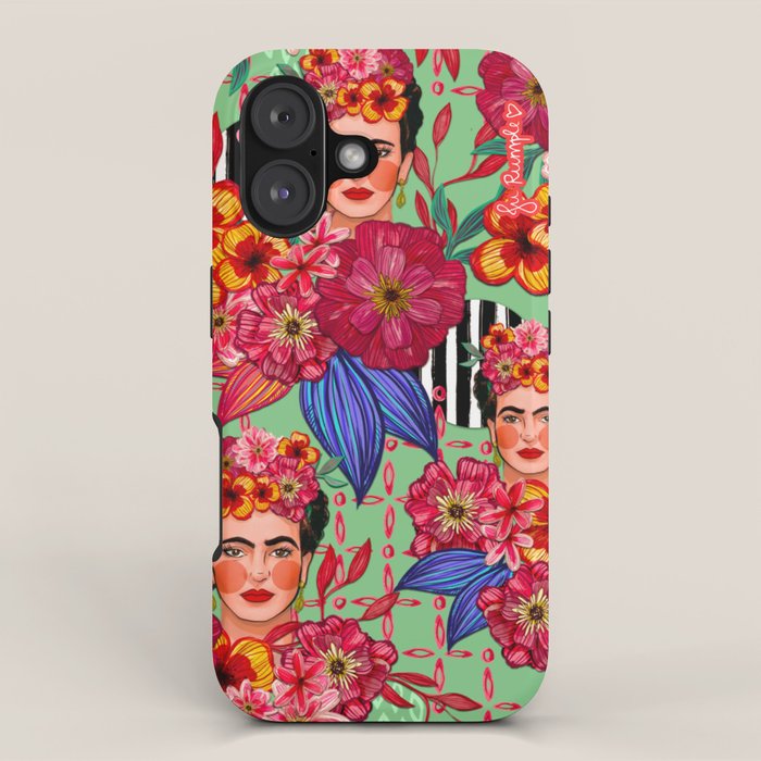 Frida Bouquet iPhone Case Gallery Image 1
