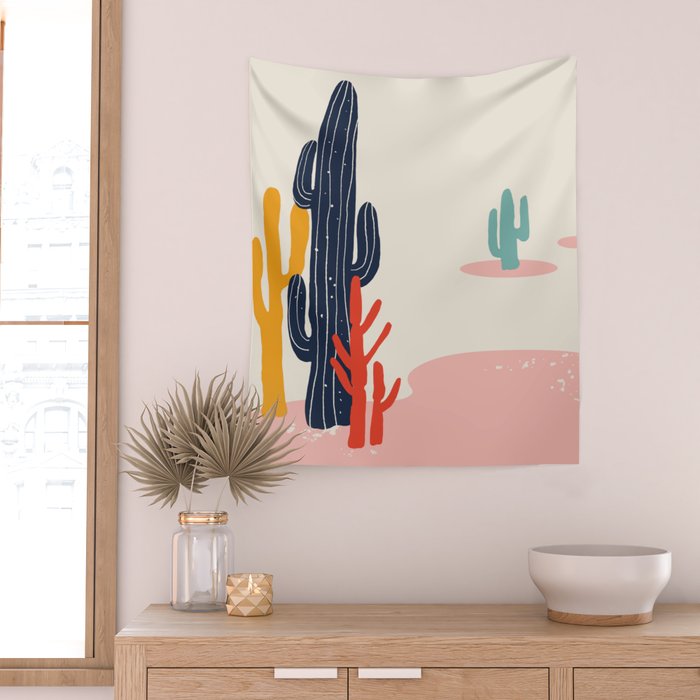 desert plant Wall Tapestry Gallery Image 2