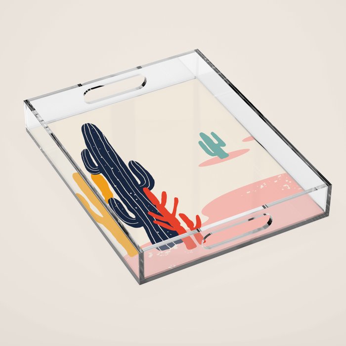 desert plant Acrylic Tray Gallery Image 1