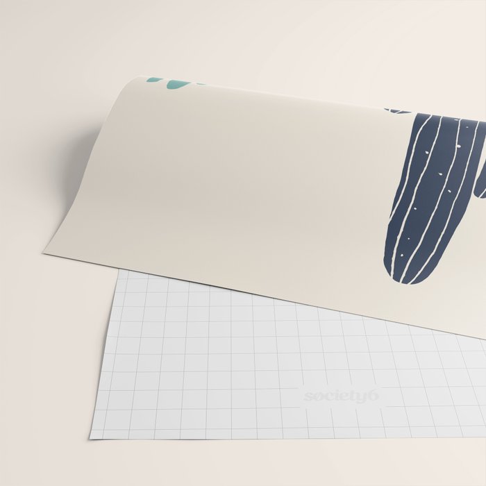 desert plant Wrapping Paper Gallery Image 2