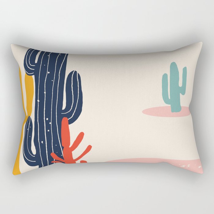 desert plant Rectangular Pillow Gallery Image 1