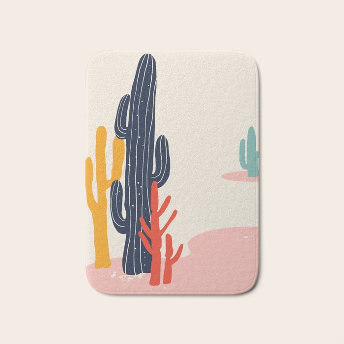 desert plant Bath Mat Gallery Image 1