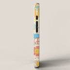 retro fantasy , boho mushroom rainbow trip iPhone Case Gallery Image 2
