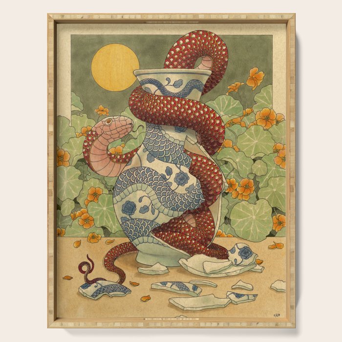 Wrapped Serving Tray Gallery Image 1