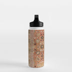Antique Tabriz Persian Rug Print Water Bottle Gallery Image 3