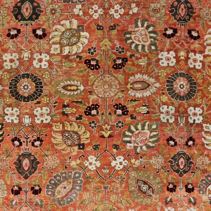 Antique Tabriz Persian Rug Print Coffee Mug Gallery Image 2