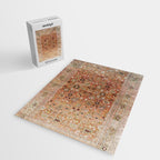 Antique Tabriz Persian Rug Print Jigsaw Puzzle Gallery Image 2