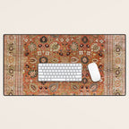 Antique Tabriz Persian Rug Print Desk Mat Gallery Image 1