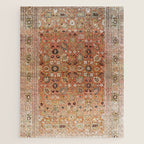 Antique Tabriz Persian Rug Print Jigsaw Puzzle Gallery Image 1