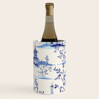Chinoiserie Pagoda Pattern Wine Chiller Gallery Image 1