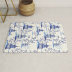 Chinoiserie Pagoda Pattern Rug Gallery Image 1