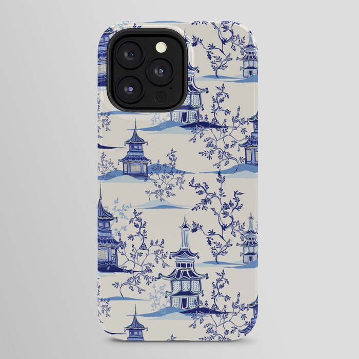 Chinoiserie Pagoda Pattern iPhone Case Gallery Image 32