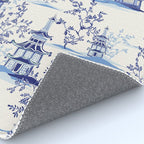 Chinoiserie Pagoda Pattern Rug Gallery Image 4