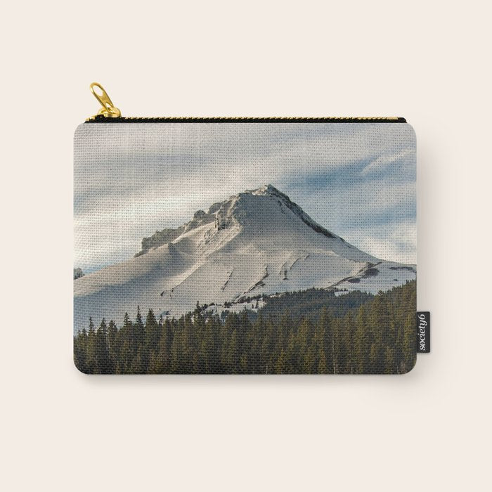 Marvelous Mount Hood at sunset Carry All Pouch Gallery Image 1