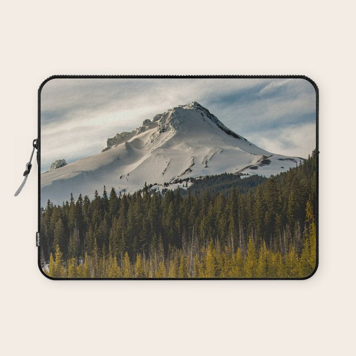 Marvelous Mount Hood at sunset Laptop Sleeve Gallery Image 1
