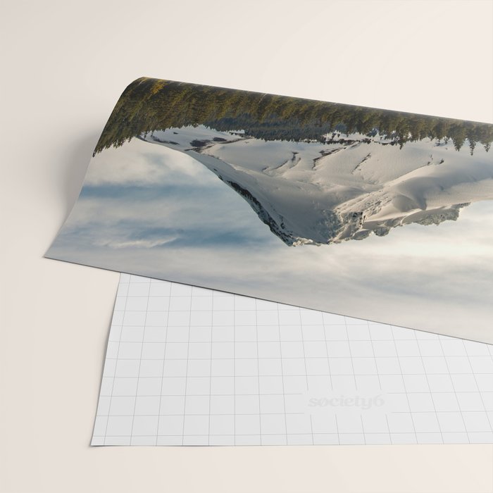 Marvelous Mount Hood at sunset Wrapping Paper Gallery Image 2