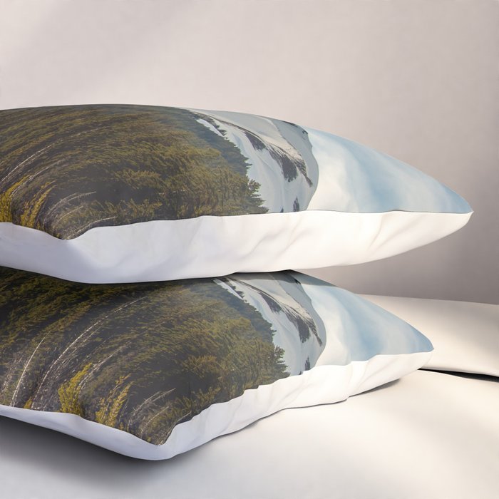 Marvelous Mount Hood at sunset Pillow Sham Gallery Image 3