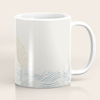 Line Abstraction landscape 001  Coffee Mug Gallery Image 1