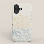 Line Abstraction landscape 001  iPhone Case Gallery Image 1
