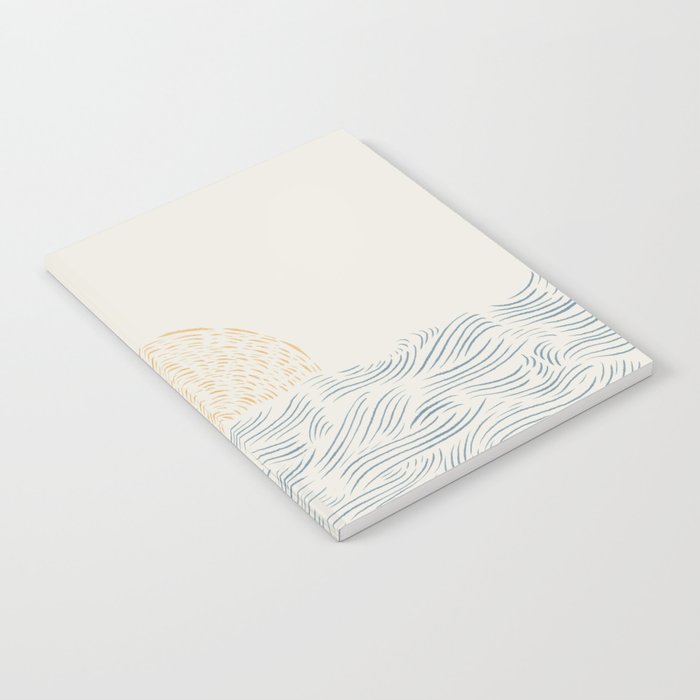 Line Abstraction landscape 001  Notebook Gallery Image 2