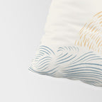 Line Abstraction landscape 001  Pillow Sham Gallery Image 4