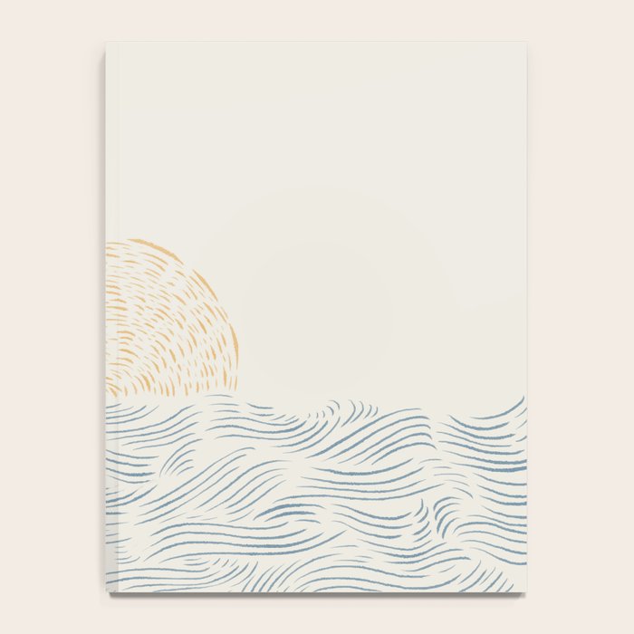 Line Abstraction landscape 001  Notebook Gallery Image 4