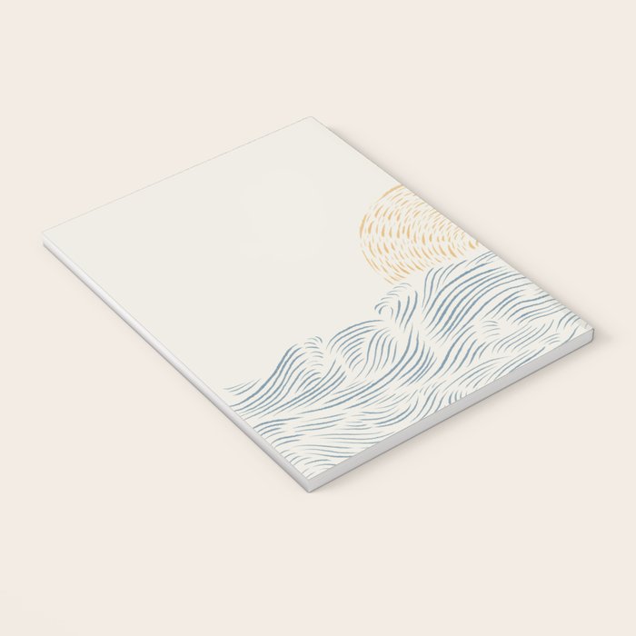 Line Abstraction landscape 001  Notebook Gallery Image 3
