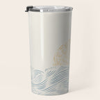 Line Abstraction landscape 001  Travel Mug Gallery Image 3