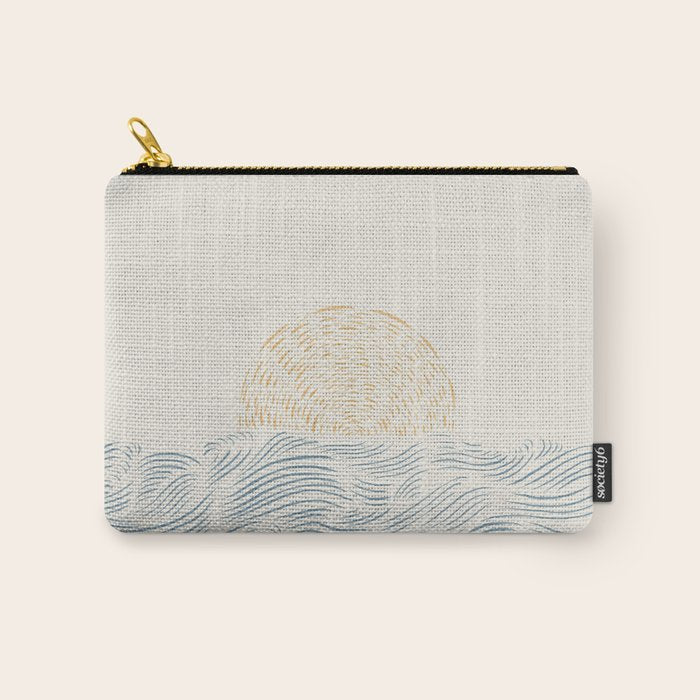 Line Abstraction landscape 001  Carry All Pouch Gallery Image 1