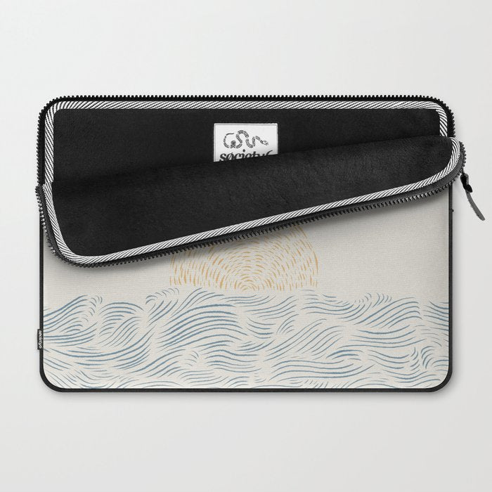 Line Abstraction landscape 001  Laptop Sleeve Gallery Image 2