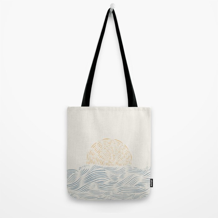 Line Abstraction landscape 001  Tote Bag Gallery Image 2