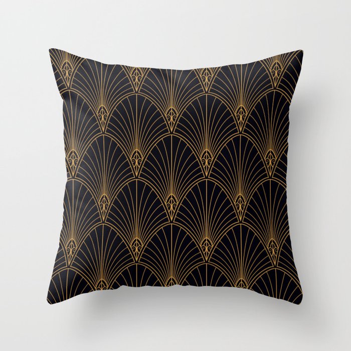 1920s revival Throw Pillow Gallery Image 6