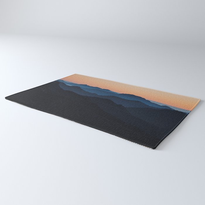 Hike More Worry Less - Landscape and Nature Photography Rug Gallery Image 3