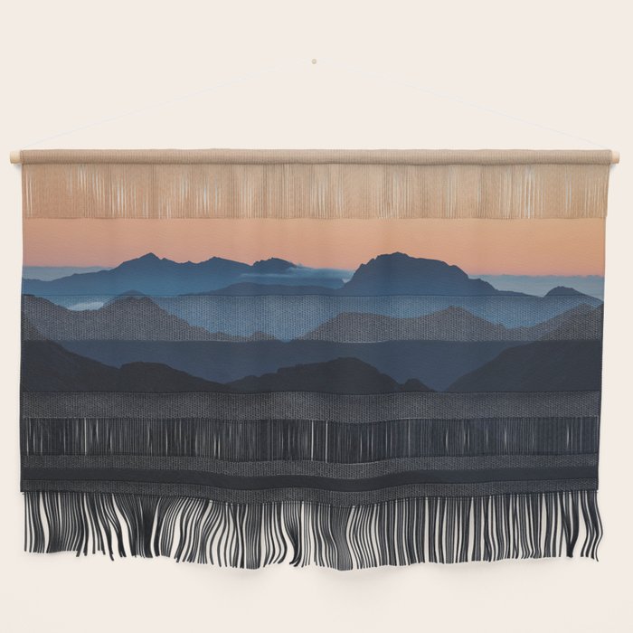 Hike More Worry Less - Landscape and Nature Photography Wall Hanging Gallery Image 1