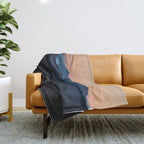 Hike More Worry Less - Landscape and Nature Photography Throw Blanket Gallery Image 1