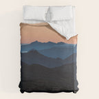 Hike More Worry Less - Landscape and Nature Photography Duvet Cover Gallery Image 6