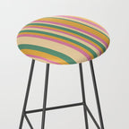 Classic Stripes XIX - Boho Vintage Stool Gallery Image 2