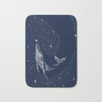 starry whale Bath Mat Gallery Image 1