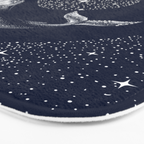 starry whale Bath Mat Gallery Image 3