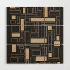 Lines in Motion 2 Wood Wall Art Gallery Image 1