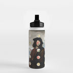 A Portrait With Dots 3 Water Bottle Gallery Image 2